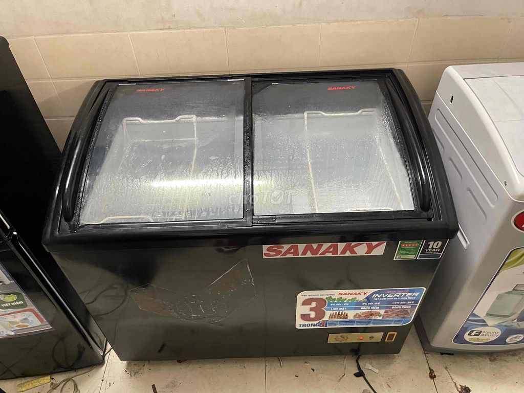 Tủ đông Kem Sanaky 250L nhẹ điện lạnh nhanh. Mua bán Tủ lạnh tại Quận Bình Tân Tp Hồ Chí Minh được đăng bởi Điện Lạnh Gia Việt Quận Bình Tân hình 1