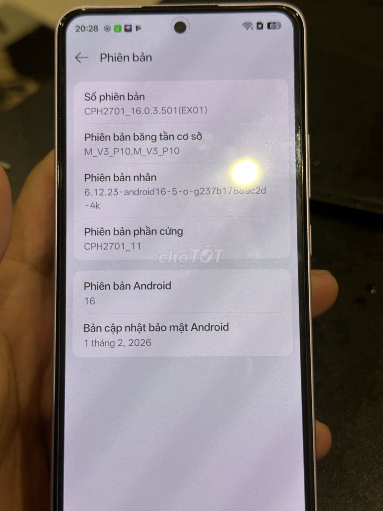 Oppo Reno13 F 256GB Tím. Mua bán Điện thoại tại Huyện Gia Lâm Hà Nội được đăng bởi Huy hình 1