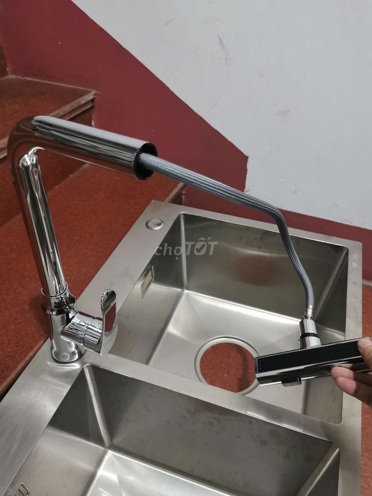 Vòi rửa bát Đồng mạ crom Bạc 3 chức năng. Mua bán Dụng cụ nhà bếp tại Huyện Gia Lâm Hà Nội được đăng bởi Vũ hình 1