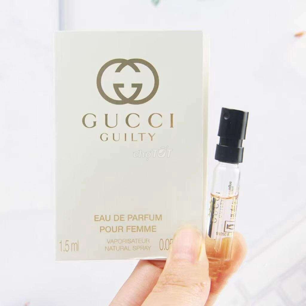 Nước hoa Gucci Guilty Pour Femme Nữ 1.5ml/10tuyp. Mua bán Nước hoa tại Thành phố Nha Trang Khánh Hòa được đăng bởi Trang Store hình 1