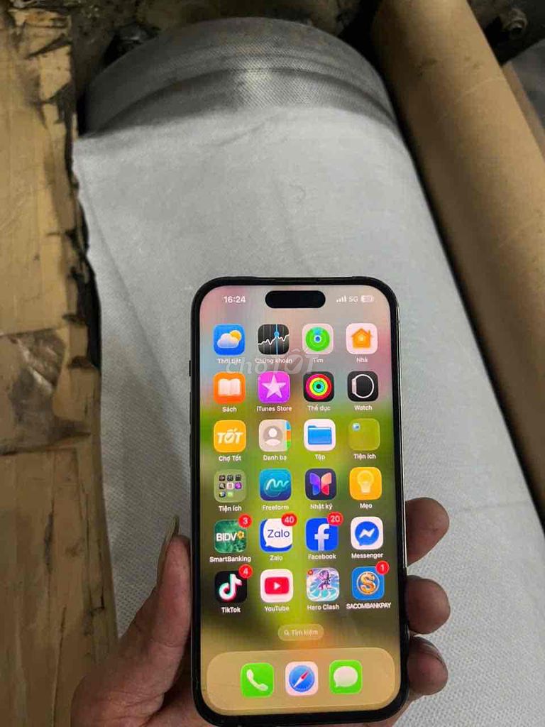 iPhone 14 Pro 256GB Vàng Đã thay màn hình. Mua bán Điện thoại tại Thị xã Tân Uyên Bình Dương được đăng bởi pham cong danh hình 1