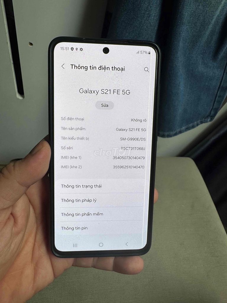 Samsung S21 FE 5G bản 8gb / 256gb mua TGDD