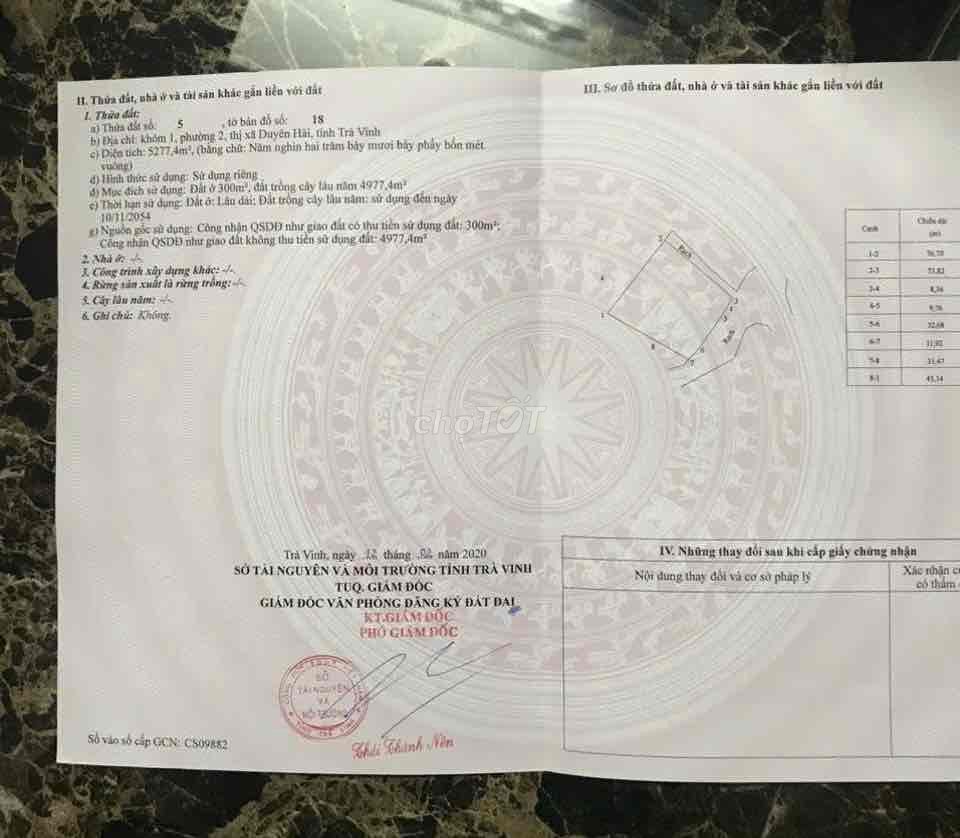 Bán đất gần chợ Long Hữu – đường quy hoạch 12m đã có kế hoạch mở – Phư. Mua bán Đất tại Thị xã Duyên Hải Trà Vinh được đăng bởi Huỳnh Trung Nghĩa hình 4