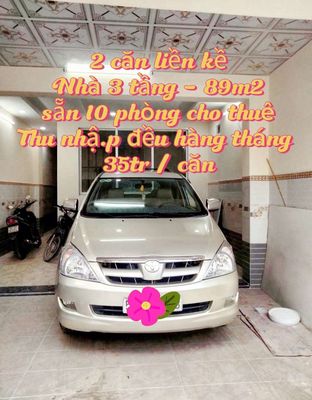 💥(CC) Giảm 300tr | Còn 8,2🧄 | Nhà 3 tầng | 10 phòng cho thuê | 35tr/th