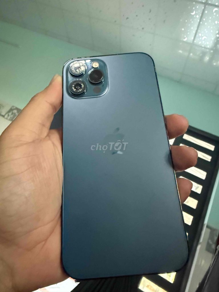 Apple iPhone 12 Pro Max 256GB Xanh. Mua bán Điện thoại tại Huyện Bàu Bàng Bình Dương được đăng bởi Tý Tiger hình 1