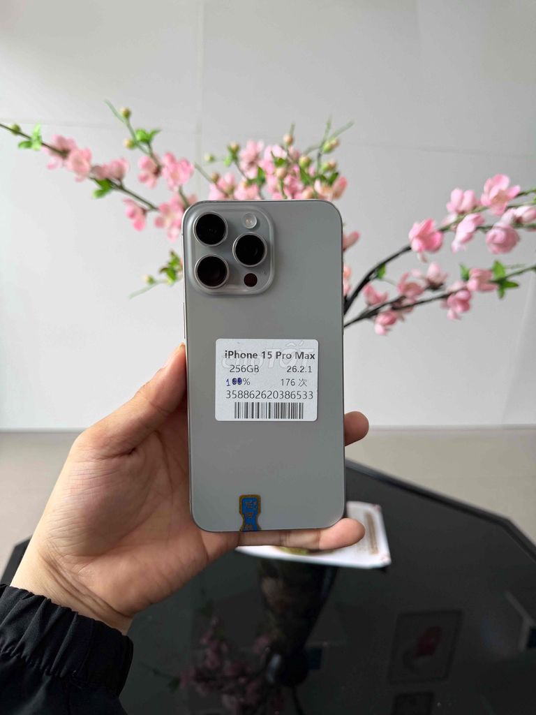 📱15Promax 256GB Full Rin All Pin Rin100% Sạc 179 l. Mua bán Điện thoại tại Thành phố Huế Thừa Thiên Huế được đăng bởi shop văn thành hình 1