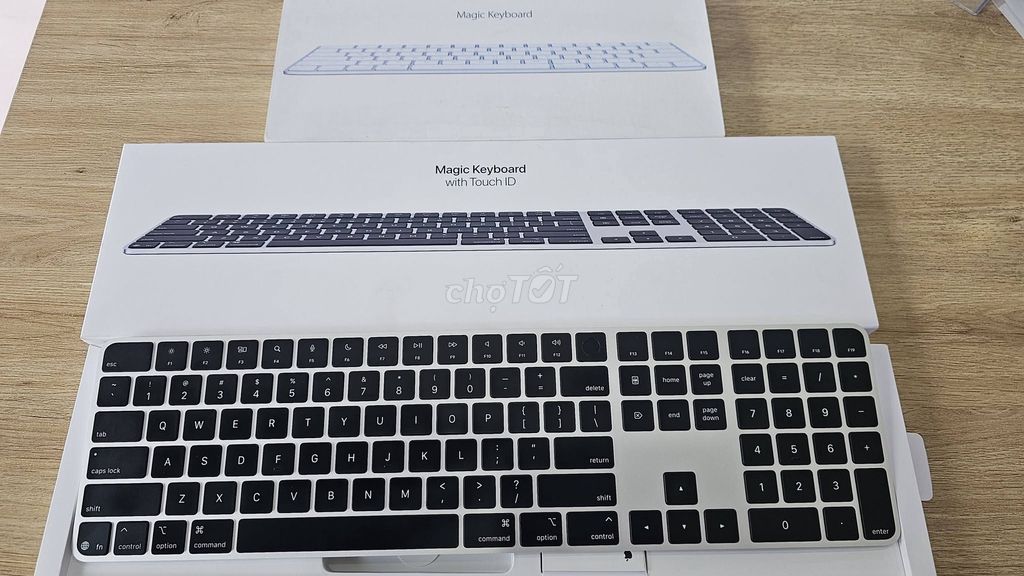 Bàn phím Apple Magic Keyboard Trắng, Đen Touch ID. Mua bán Phụ kiện (Màn hình, Chuột...) tại Quận Tân Bình Tp Hồ Chí Minh được đăng bởi Minh Anh hình 1
