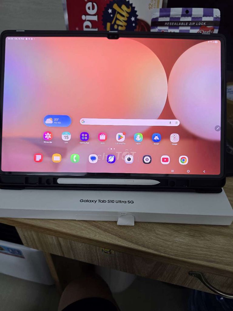 Samsung Galaxy Tab S10 Ultra 5G VN mới kích. Mua bán Máy tính bảng tại Quận Tân Bình Tp Hồ Chí Minh được đăng bởi Nguyễn Ngọc Thái hình 1