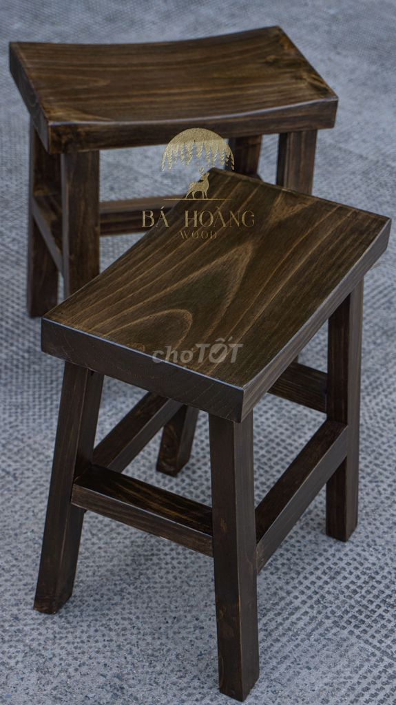 Ghế đẩu Bá Hoàng Wood