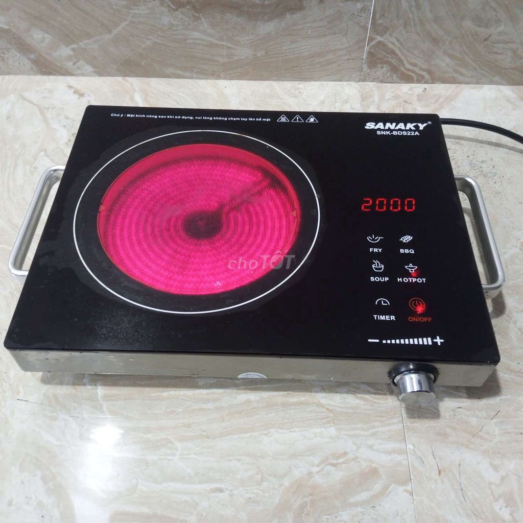 Bếp hồng ngoại SANAKY SNK-BDS22A. Mua bán Bếp, lò, đồ điện nhà bếp tại Thị xã Sơn Tây Hà Nội được đăng bởi A Chính hình 1