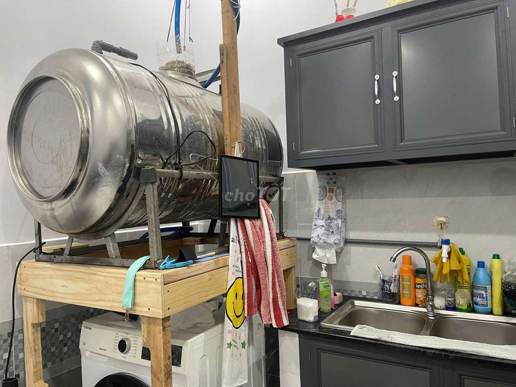 Bồn nước Inox 300 lít có chân gỗ. Mua bán Nội thất, đồ gia dụng khác tại Huyện Đức Hòa Long An được đăng bởi Tên chưa cung cấp hình 1