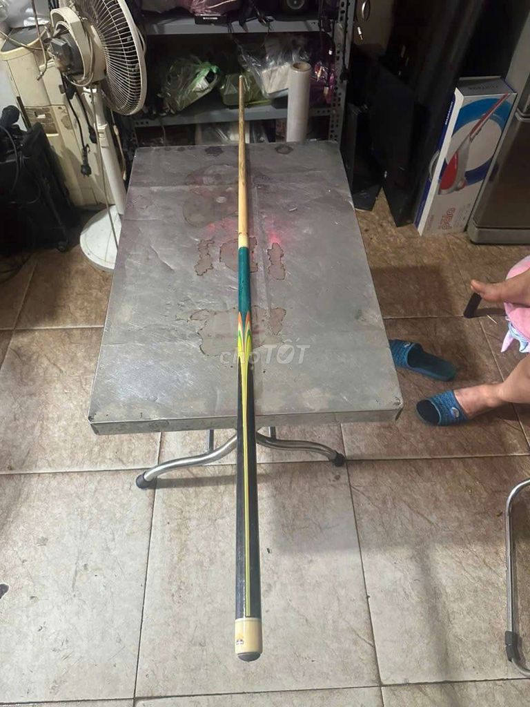 Cơ bida The One Billiards Gỗ Đen, xanh, vàng. Mua bán Đồ thể thao, Dã ngoại tại Quận Tân Phú Tp Hồ Chí Minh được đăng bởi bi  hình 1