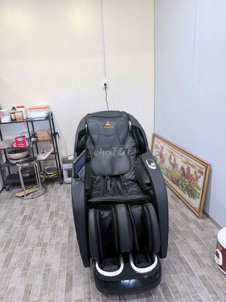 Ghế massage Asama AS SONIC 79 Đen. Mua bán Bàn ghế tại Huyện Cao Lãnh Đồng Tháp được đăng bởi lantuongasama hình 1