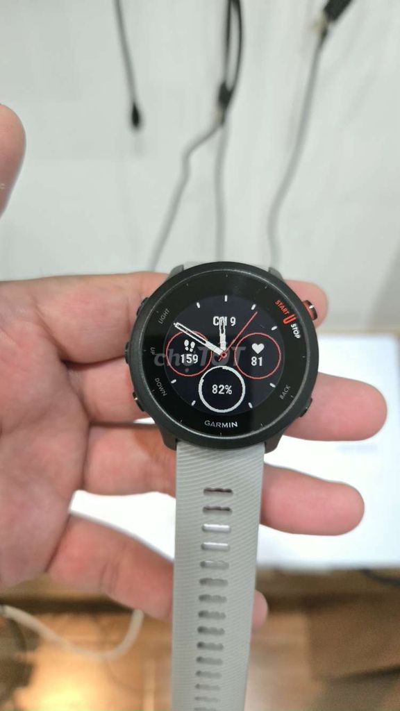Garmin Forerunner 55 Đen/Xám Đã sử dụng. Mua bán Thiết bị đeo thông minh tại Quận 3 Tp Hồ Chí Minh được đăng bởi Rốt Chai Bia hình 1