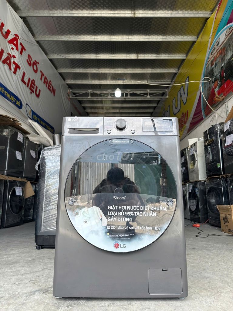 Máy giặt sấy LG Inverter 10 kg - S6 kg FV1410D4M1. Mua bán Máy giặt tại Quận Gò Vấp Tp Hồ Chí Minh được đăng bởi Điện Máy Giá Kho Miền Nam hình 1