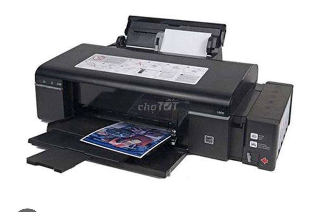 Máy in màu Epson L800 ht6 mực zin hãng màunét căng