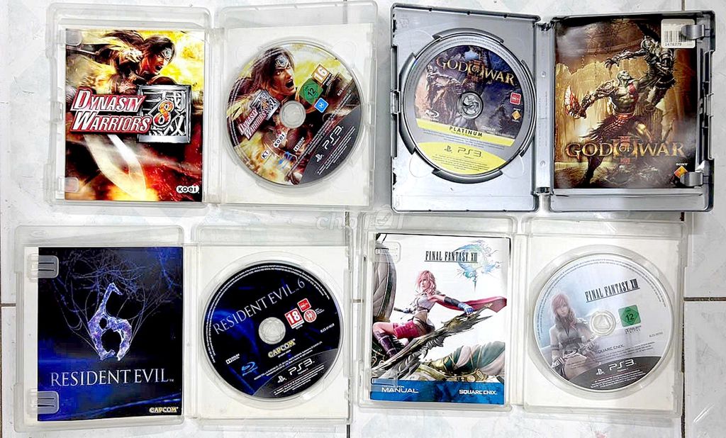 Dĩa PS3 gốc có Box & sách vở