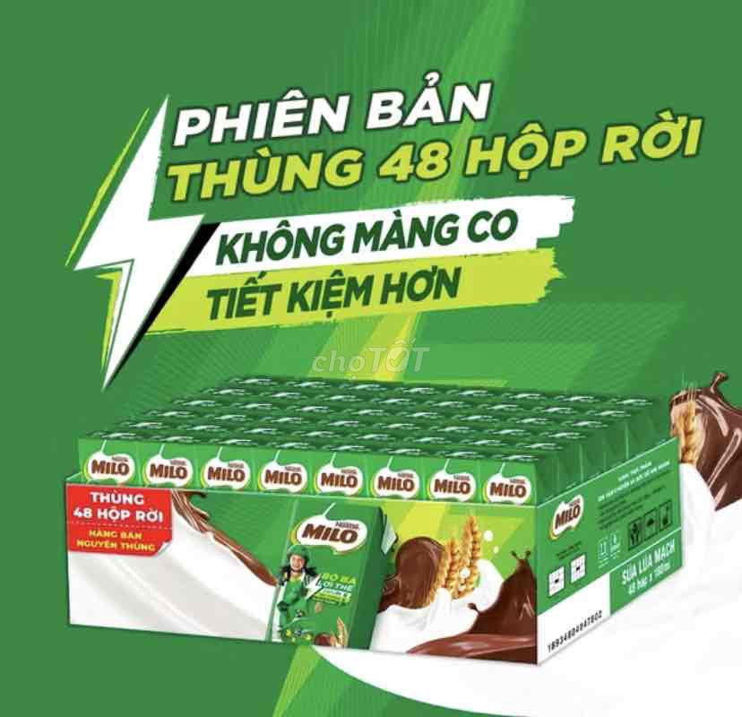 Sữa lúa mạch Milo Sô cô la. Mua bán Đồ ăn, thực phẩm và các loại khác tại Quận 4 Tp Hồ Chí Minh được đăng bởi Thank hình 1