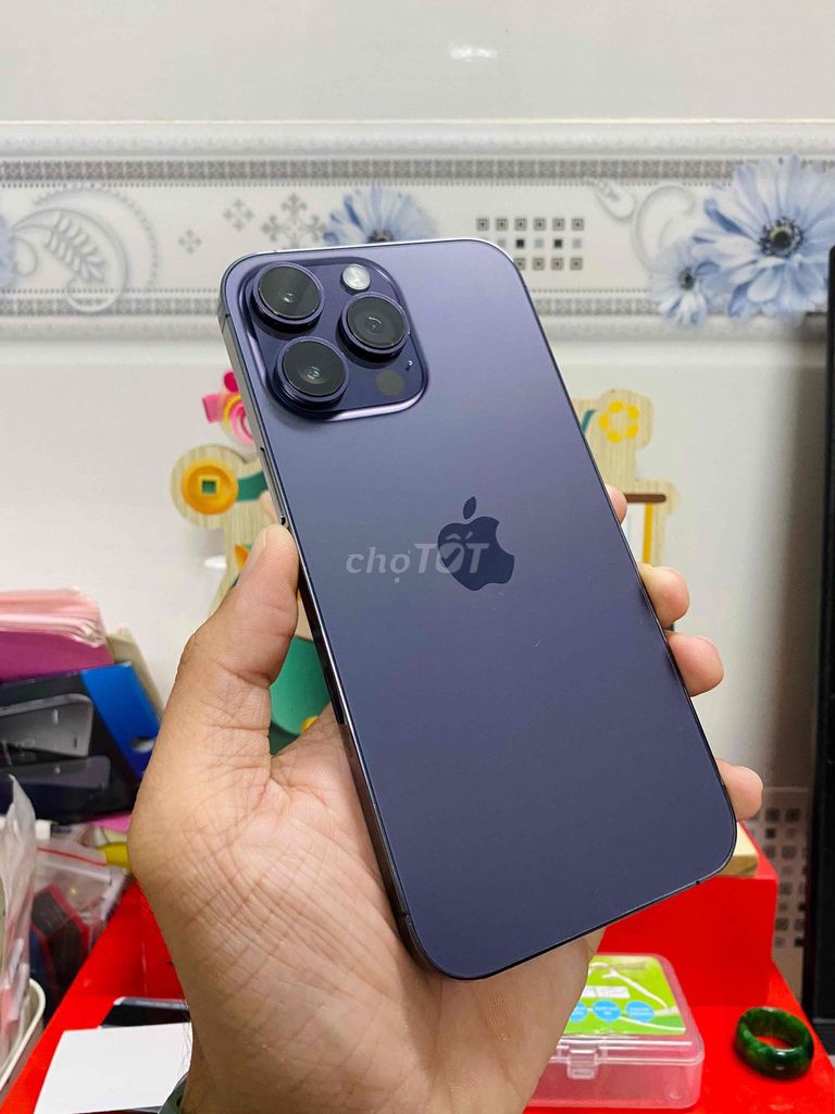 Apple iPhone 14 Pro Max 128GB Tím Mỹ Đã sử dụng. Mua bán Điện thoại tại Thành phố Long Xuyên An Giang được đăng bởi Khưu Nguyễn Phi Hùng hình 1
