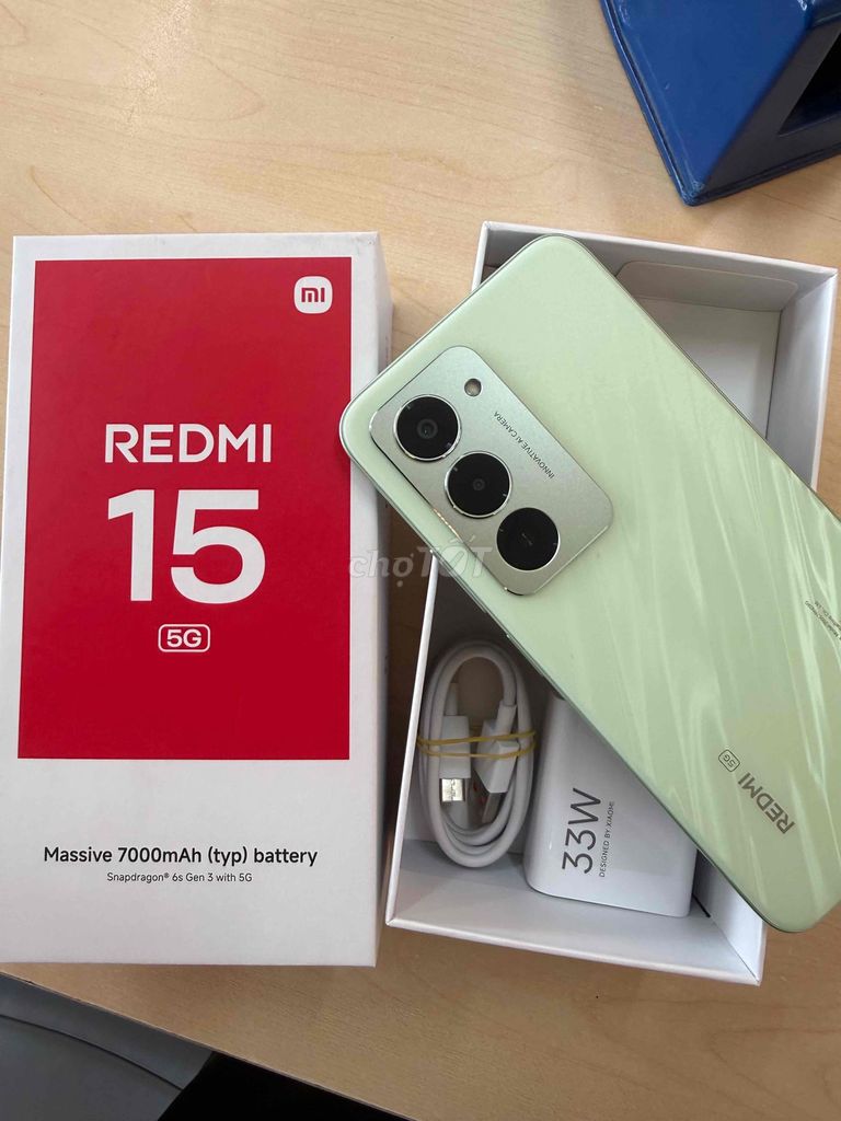 Xiaomi Redmi 15 5G 128GB Xanh Lá. Mua bán Điện thoại tại Thành phố Mỹ Tho Tiền Giang được đăng bởi Minh Nghĩa hình 1
