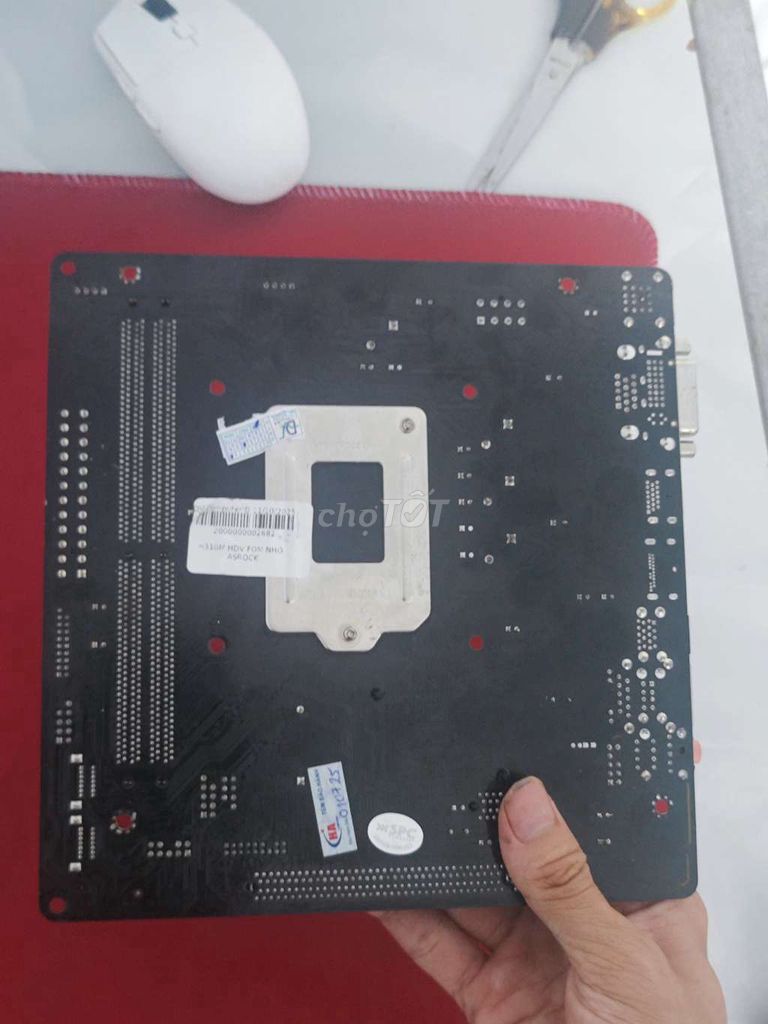Bo mạch chủ ASRock H310CM-HDV Đen. Mua bán Linh kiện (RAM, Card...) tại Huyện Bù Đăng Bình Phước được đăng bởi Lương Duy hình 1