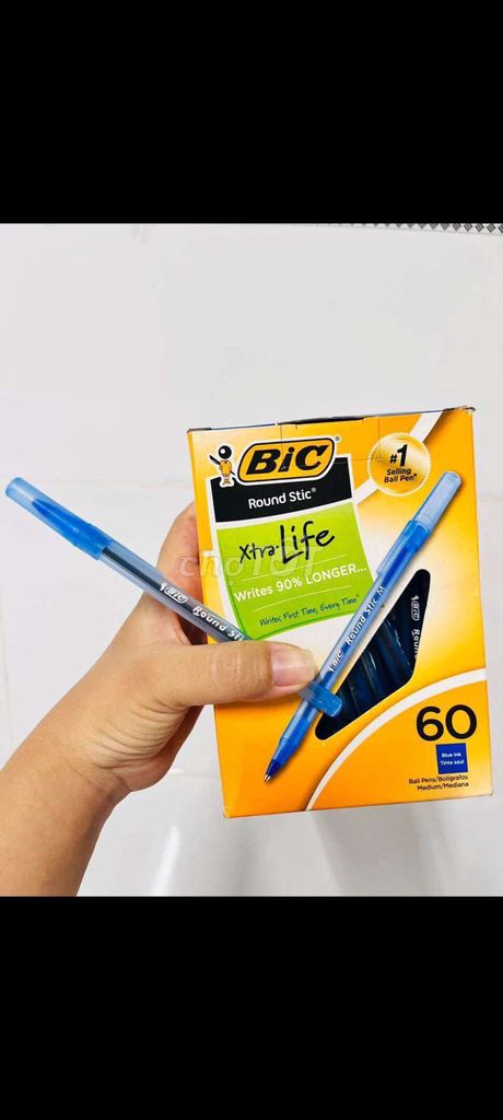 (Mua ở Mỹ)Xã lỗ 10k/3cây Viết bi BIC nội địa Mỹ