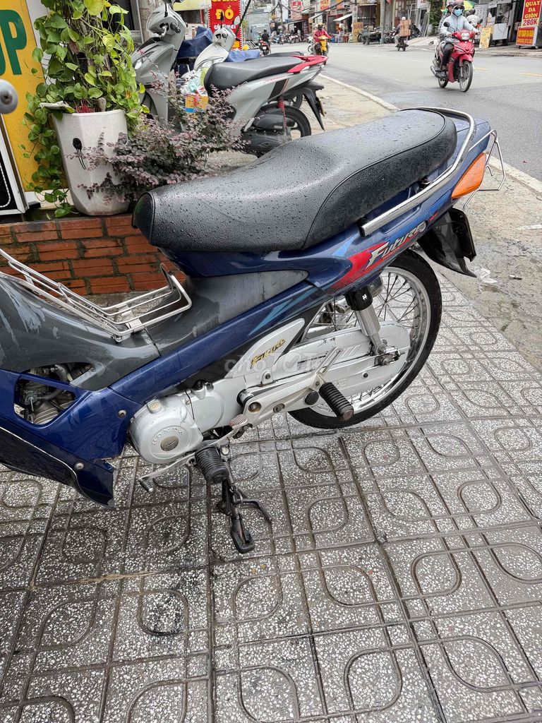 Honda Future синий механический мотоцикл