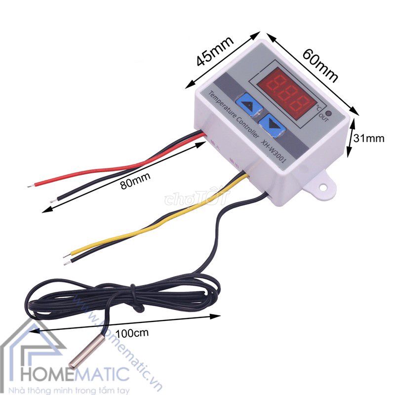 Bộ điều khiển nhiệt độ XH-W3001. Mua bán Nội thất, đồ gia dụng khác tại Huyện Hương Sơn Hà Tĩnh được đăng bởi Minh Duy hình 1
