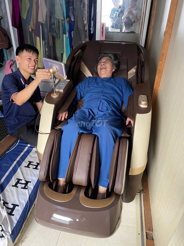 Ghế massage ASAMA SONIC 68 Nâu. Mua bán Bàn ghế tại Huyện Cái Bè Tiền Giang được đăng bởi Thảo Sương ASAMA hình 1