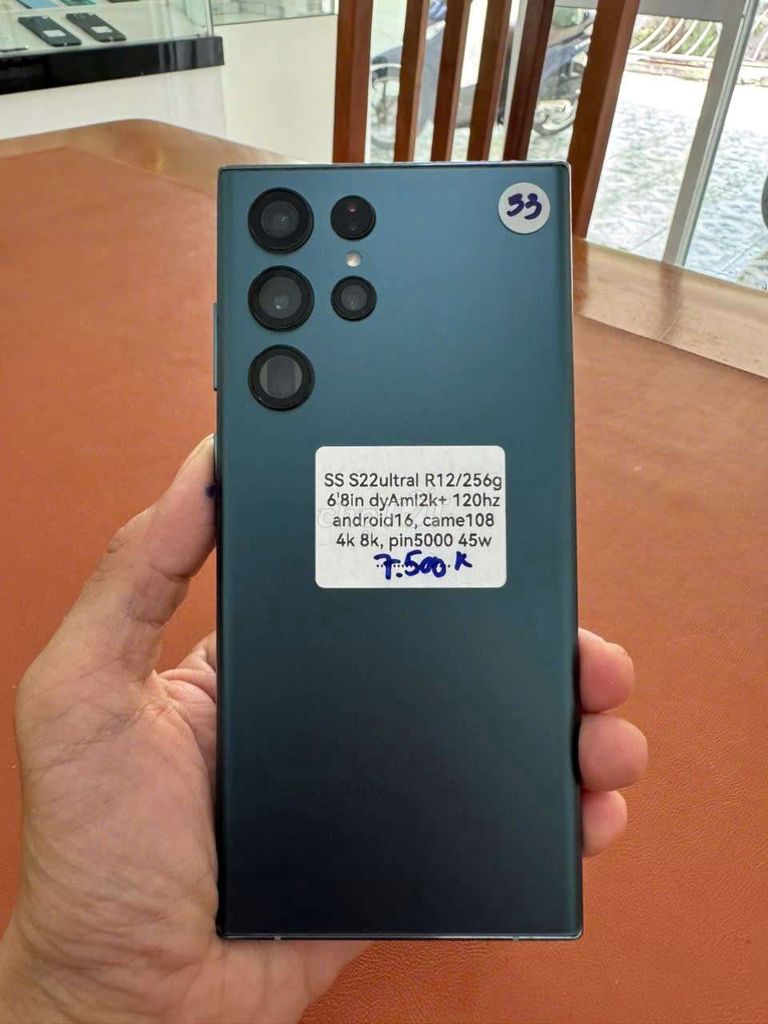 Samsung S22 Ultra 256GB Xanh. Mua bán Điện thoại tại Thành phố Thủ Dầu Một Bình Dương được đăng bởi TTMobileBD hình 1