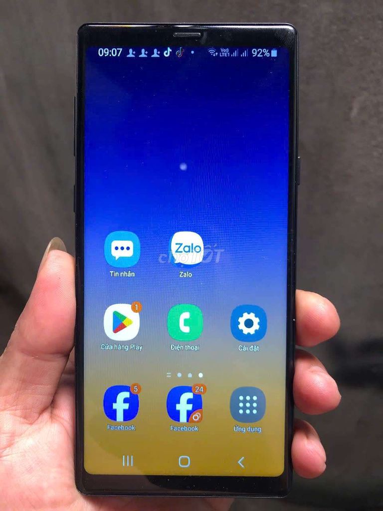 Samsung Galaxy Note 9 128GB Đen. Mua bán Điện thoại tại Thành phố Biên Hòa Đồng Nai được đăng bởi Lehoang Minhphu hình 1
