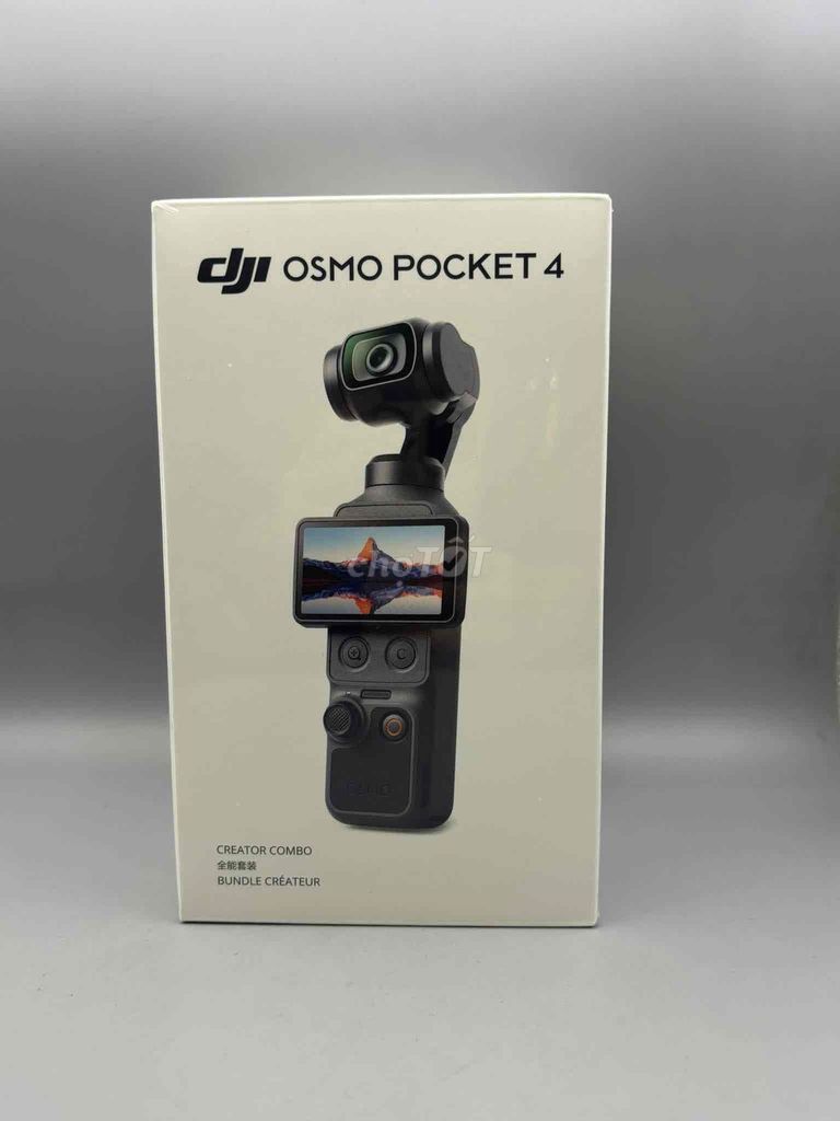 Camera hành trình DJI Osmo Pocket 4 Mới. Mua bán Máy ảnh, Máy quay tại Quận Tân Bình Tp Hồ Chí Minh được đăng bởi DJI STORE hình 1
