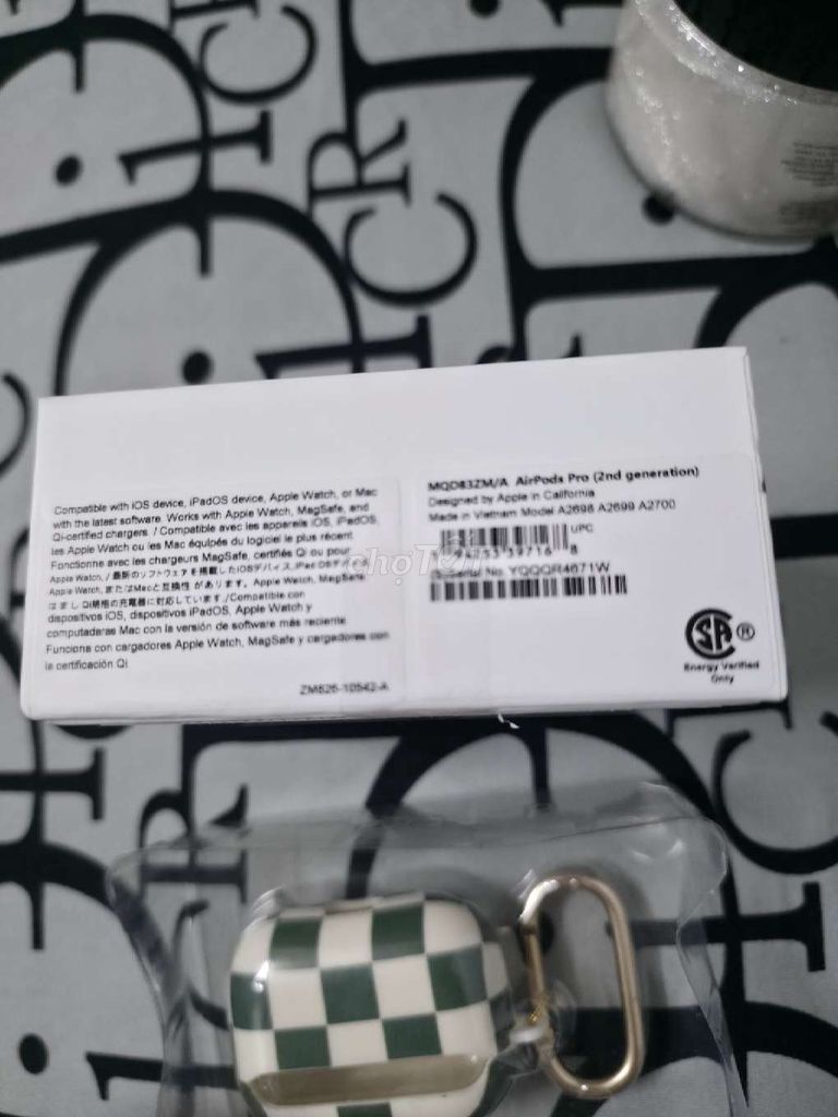Tai nghe Apple AirPods Pro 2nd Gen Trắng Mới 99.9%. Mua bán Tivi, Âm thanh tại Quận 6 Tp Hồ Chí Minh được đăng bởi phatphan hình 1