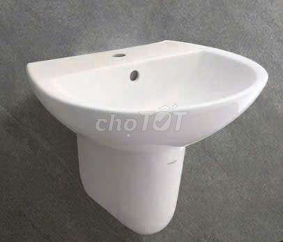 Chậu rửa mặt sứ treo tường Trắng. Mua bán Thiết bị vệ sinh, nhà tắm tại Quận Ba Đình Hà Nội được đăng bởi trương trí dũng hình 1
