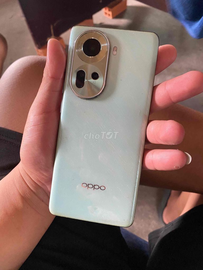 Oppo Reno11 5G 256GB Xanh nhạt 99% mới. Mua bán Điện thoại tại Thị xã Tân Uyên Bình Dương được đăng bởi Văn Sang hình 1