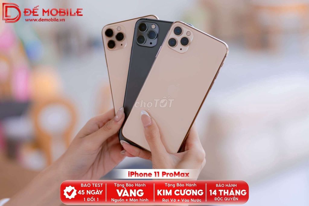 IPHONE 11 PRO MAX 64 - 256 Q.tế Mỹ Fullbox. Mua bán Điện thoại tại Thành phố Biên Hòa Đồng Nai được đăng bởi ĐẾ MOBILE BIÊN HOÀ hình 1