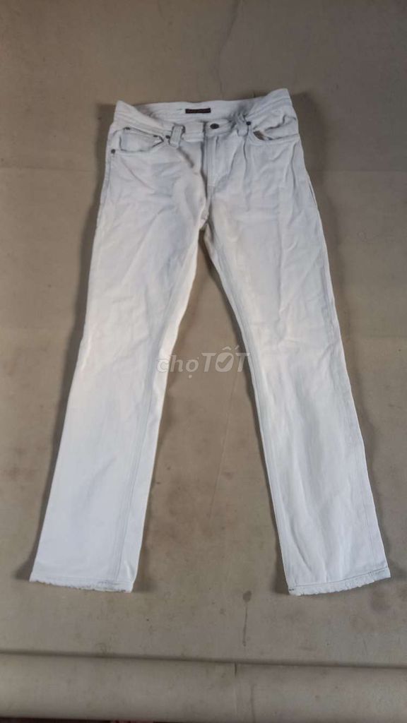 Quần jean nam Nudie Jeans Co Cotton size 32. Mua bán Quần áo tại Huyện An Phú An Giang được đăng bởi bảo đồ si  hình 1