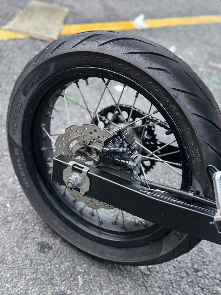 Yamaha WR155 xuống bánh motard đi phố. Mua bán Xe máy tại Quận 11 Tp Hồ Chí Minh được đăng bởi Thanh Tân hình 8