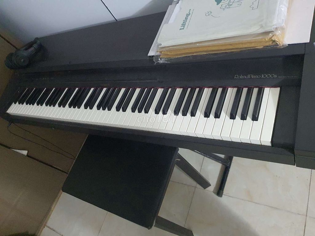 Đàn Piano điện Roland Piano 1000s Đen. Mua bán Nhạc cụ tại Quận Long Biên Hà Nội được đăng bởi Trungcoi hình 1