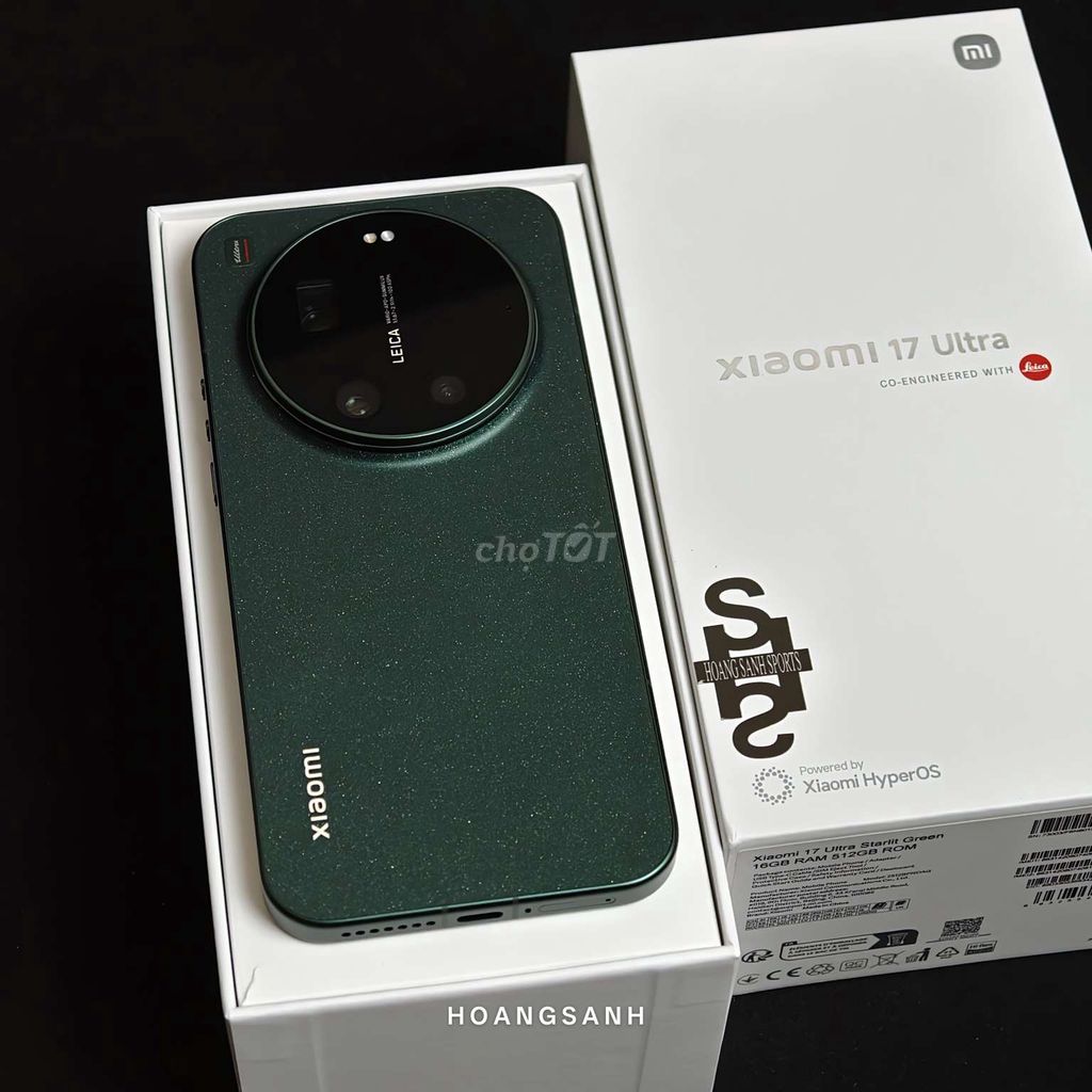 Xiaomi 17 Ultra 16GB/512GB Xanh Chính Hãng Fullbox. Mua bán Điện thoại tại Quận 11 Tp Hồ Chí Minh được đăng bởi HOÀNG SANH hình 1