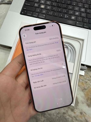 Apple iPhone 17 Pro 1TB Cam sạc 4L VN/a