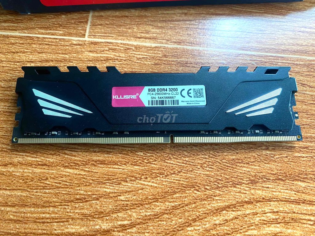 RAM Kllisre 8GB DDR4 bus 3200. Mua bán Linh kiện (RAM, Card...) tại Thành phố Nha Trang Khánh Hòa được đăng bởi ankhang trần hình 1