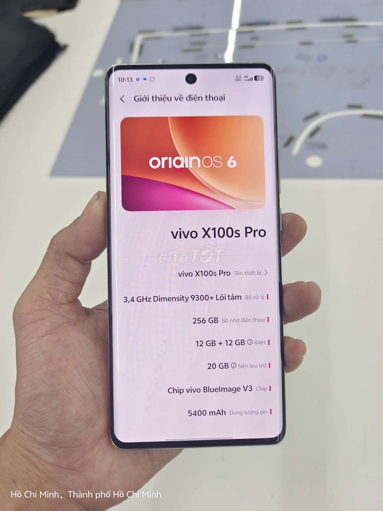 Vivo X100s Pro 12GB/256GB Trắng. Mua bán Điện thoại tại Thành phố Thủ Đức Tp Hồ Chí Minh được đăng bởi hoàng thạch hình 1