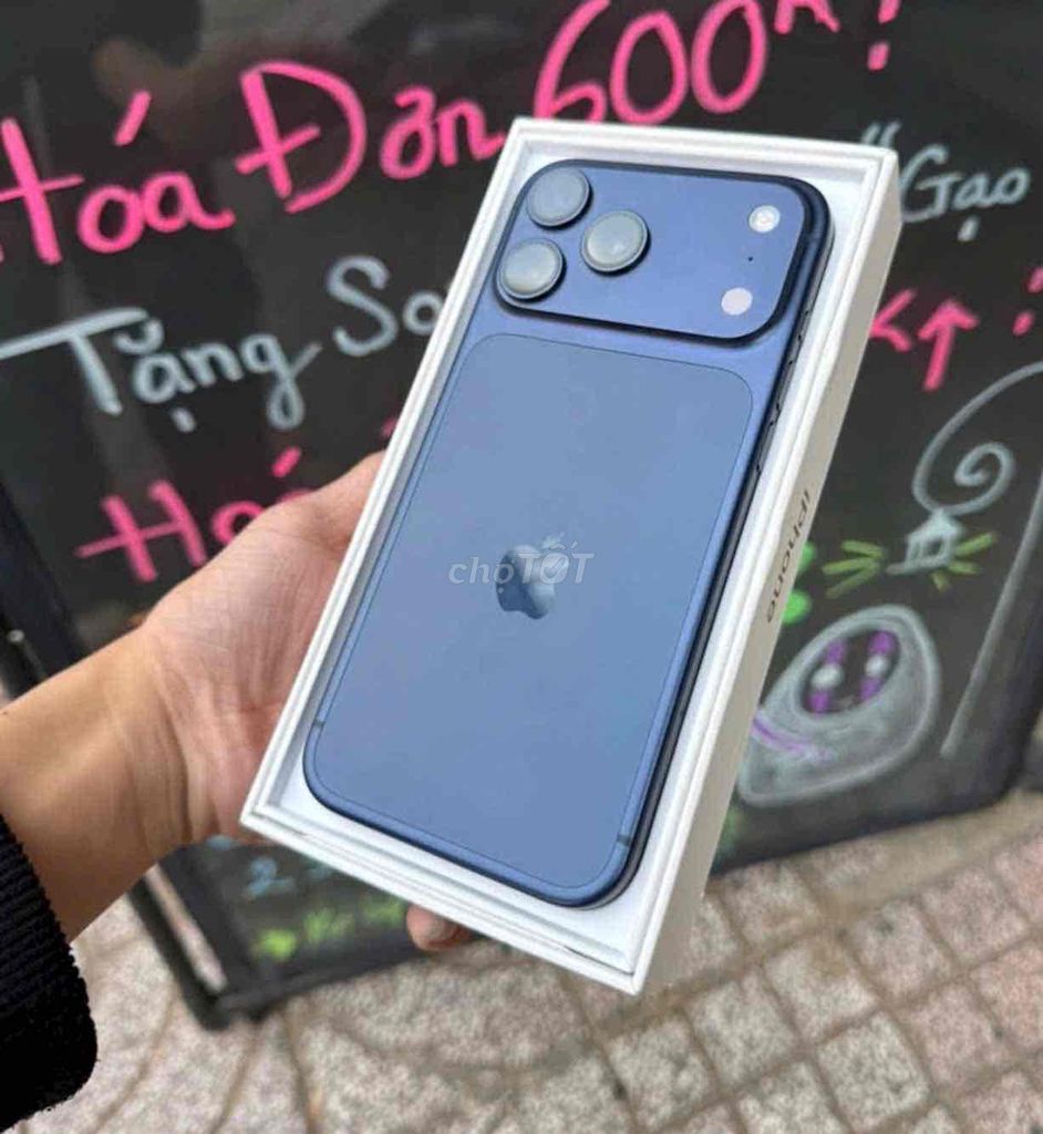 17promax 256gb blue qtế mỹ pin100 zin áp suất. Mua bán Điện thoại tại Quận 3 Tp Hồ Chí Minh được đăng bởi Nam Á Mobile hình 1