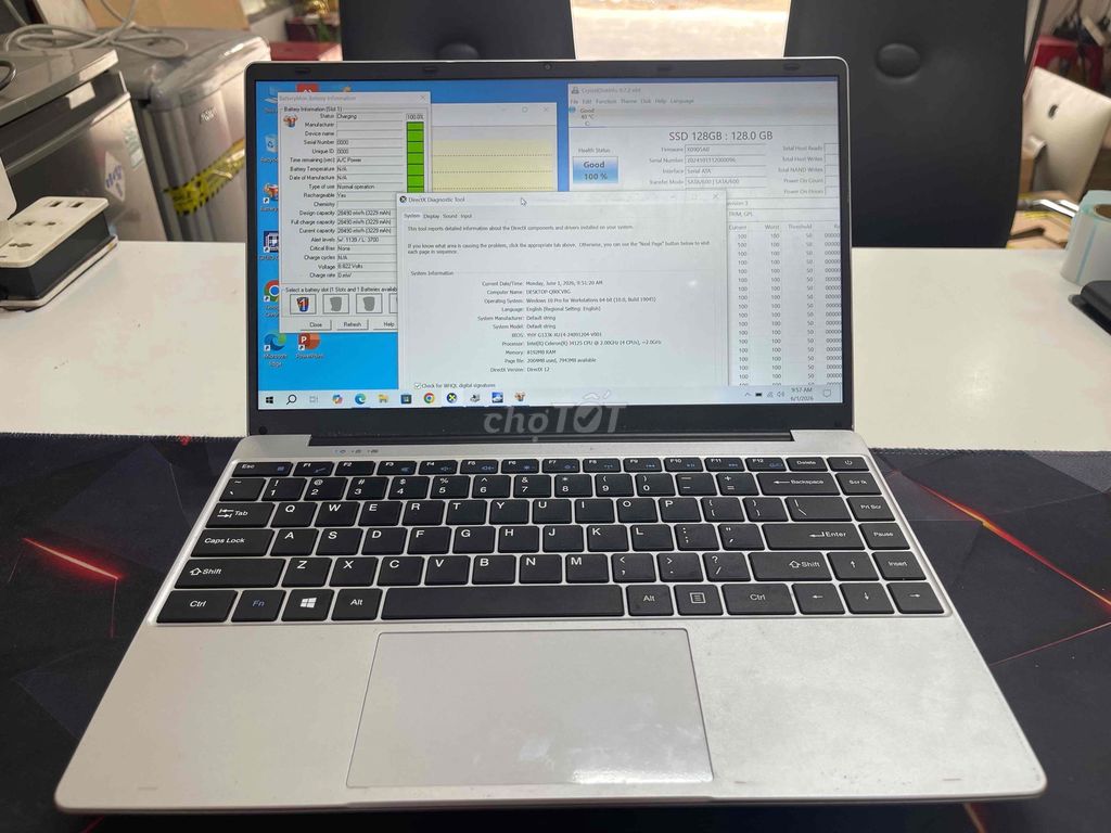Laptop Intel Celeron J4125 8GB/128GB Bạc. Mua bán Laptop tại Quận Gò Vấp Tp Hồ Chí Minh được đăng bởi Chí Hướng Group  hình 1