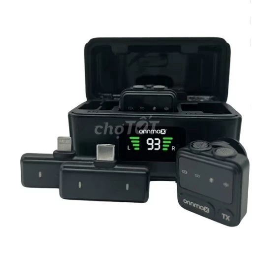 Bộ Micro Thu Âm Cài Áo Không Dây Cho Điện Thoại. Mua bán Phụ kiện (Màn hình, Chuột...) tại Quận 10 Tp Hồ Chí Minh được đăng bởi Onncom ship hang USA hình 1