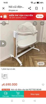 nôi điện hiệu pettee bear & xe đẩy hiệu chilux. Mua bán Mẹ và bé tại Quận 7 Tp Hồ Chí Minh được đăng bởi Lợi Ngọc