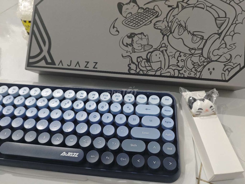 Bàn phím AJAZZ Xanh đậm. Mua bán Phụ kiện (Màn hình, Chuột...) tại Quận Ô Môn Cần Thơ được đăng bởi dd aa hình 1