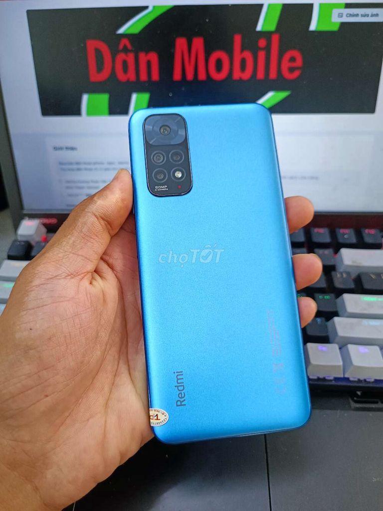 XIAOMI REDMI NOTE 11 6GB.128GB PIN 5000 SNAP 680