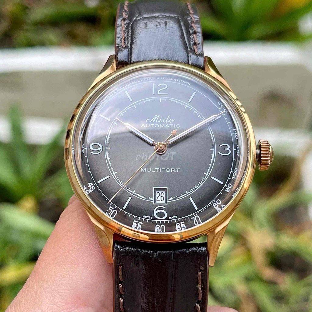 Đồng hồ Mido Multifort Patrimony Nam Vàng hồng. Mua bán Đồng hồ tại Quận Hoàng Mai Hà Nội được đăng bởi Anh Tuấn hình 1